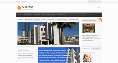 Desktop Screenshot of celinohotel.com